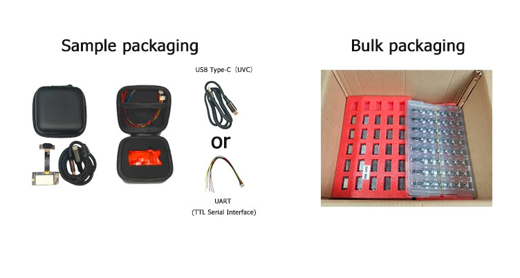 MRP-LD1 sample packaging and bulk packaging