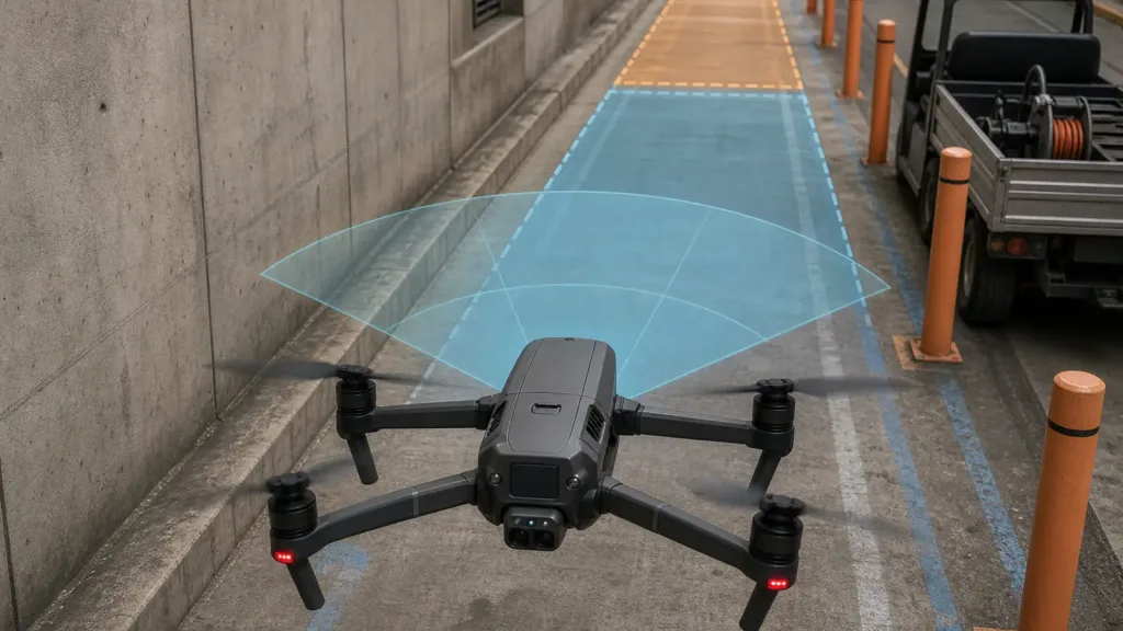 Backward Obstacle Sensing: How UAV Teams Validate Rear-Sector Coverage, Brake Logic, and Return-Path Safety