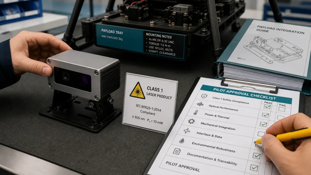 Class 1 eye safe LiDAR: what buyers should verify before approving a compact module for pilot integration